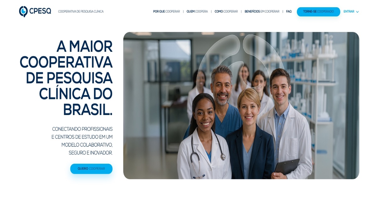 Cooperativa de Trabalho dos Profissionais da Area de Pesquisas Clinicas - Cpesq